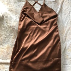 Very sexy scoop neck dress